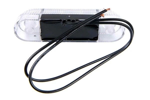 фонарь габаритный! накладной LED белый (красный свет) c проводом\ Schmitz 87-33618-SX STELLOX