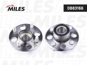 Ступица колеса задняя с подшипником HONDA CIVIC II-VI 83-01 (SKF VKBA1379) DB831 DB83166 MILES