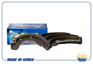 Колодки тормозные CHEVROLET Aveo (03-) задние барабанные (4шт.) AMD AMD.BF225 AMD