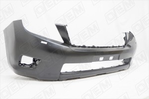 Бампер передний Toyota Land Cruiser Prado 150 2009-2013, под фароомыватели OEM0609 OEMPARTS