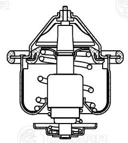 Термостат для а/м Toyota Mark II (X110) (96-)/Chaser (X100) (96-) 2.0i (термоэл. LT1909 LUZAR