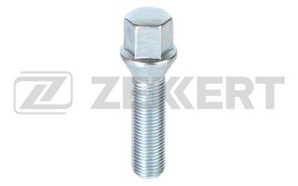 BE4042 ZEKKERT БОЛТ КОЛЕСНЫЙ, КОНУС, 14MMx1.50, ДЛИНА РЕЗЬБЫ 45, КЛЮЧ 17, ЦИНК BE-4042 ZEKKERT