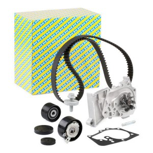 Ремень ГРМ [132x27] + 2 ролика + помпа KDP455.400 NTN SNR