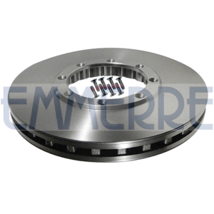 Диск тормозной вентилируемый с установочным к-ктом 960456 EMMERRE