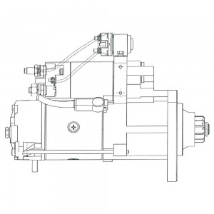 Стартер для а/м Volvo FM (05-) с дв. D13A400/D13A440 24В 5,5кВт (LSt 1096) LST1096 START VOLT