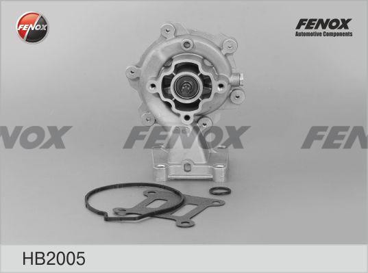 Насос водяной FORD MONDEO, TRANSIT, JAGYAR X-TYPE 2,0-2,2 DI 00 HB2005 HB2005 FENOX