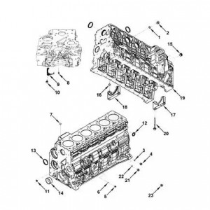 Втулка распредвала КАМАЗ ISBe, ISDe, BT (Haffen) 0202 HAFFEN