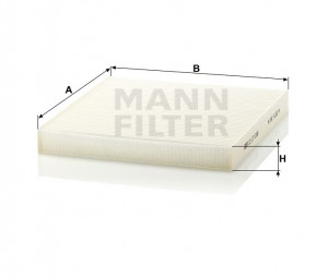 JEEP GRAND CHEROKEE (2010>) НЕ УГОЛЬНЫЙ CU 27 008 MANN FILTER