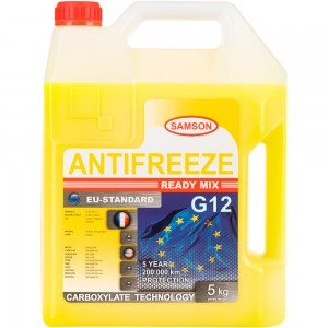 Samson EU-Standard G12 5KG антифриз! желтый, готовый Carboxylate\ 803368 SAMSON