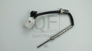 датчик температуры выхлопных газов!\ Nissan Navara/Pathfinder 05> QF57A00048 QUATTRO FRENI
