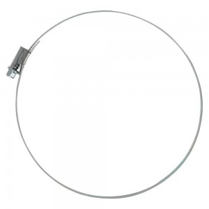 Хомут на патрубки AIRLINE червячный 130-150/9 мм (усиленный, W1 оцинк.) 1 шт. AHCG017 AIRLINE