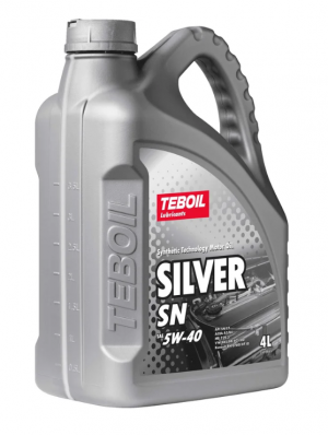 Масло моторное TEBOIL SILVER SN 5W40 синт.4л 3453924 TEBOIL