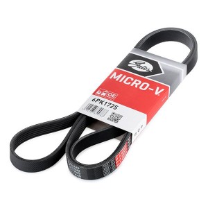 Поликлиновой ремень 6PK1725 (8653-10375) 6-PK-1725 GATES