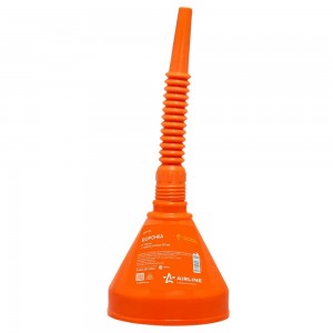 Воронка для бензина с гофрой (d=135мм) стальной фильтр /AIRLINE/ APF-05 AIRLINE