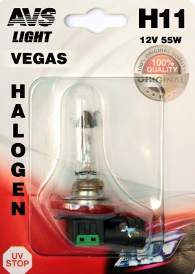 лампа! (H11) 55W 12V Vegas блистер 1шт.\ A78480S AVS