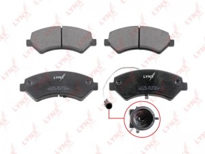 Колодки тормозные дисковые передние BD-2829 LYNXAUTO