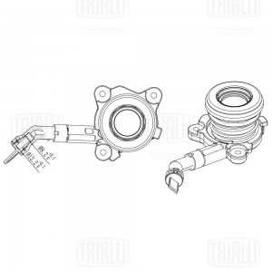 Муфта выкл. сцеп. Ford Transit (11-) 2.2 TDCi (VMT6) (гидравл.) (CT 1020) CT 1020 TRIALLI