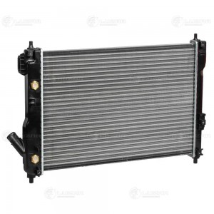 Радиатор двигателя Chevrolet Aveo T255 (08-) AT LRc05180 LRC05180 LUZAR