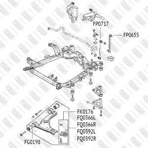 ASTRA H / ZAFIRA A+B FQ0366R FIXAR