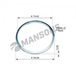 Кольцо ABS 100.067 MANSONS