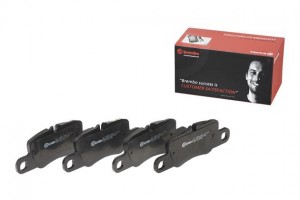 Колодки тормозные дисковые PANAMERA 970/971 09 P65020 P65020 BREMBO