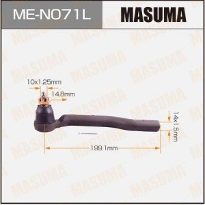 наконечник рулевой левый!\ Nissan Micra K12E 02> ME-N071L MASUMA