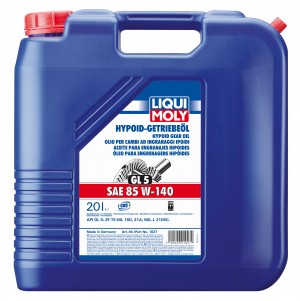 1027 LiquiMoly Мин. тр.масло Hypoid-Getriebeoil 85W-140 GL-5 (20л) 1027 LIQUI MOLY