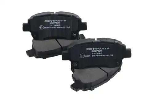 колодки дисковые передние! Toyota Yaris 1.0i-1.5i/1.4D 99>/Celica 1.8i WT-i 99> Z07611 ZENTPARTS
