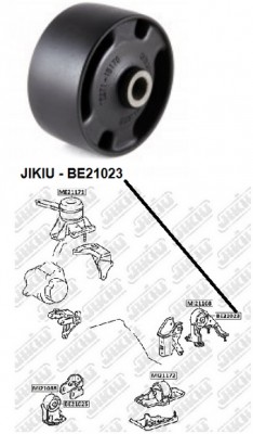 Катридж задн опоры двигателя TOYOTA CALDINA, CORONA 92-02 AT BE21023 BE21023 JIKIU