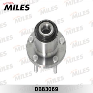 Ступица колеса передняя с подшипником VOLVO S40 II/C30/C70 04- (SKF VKBA6543) DB DB83069 MILES