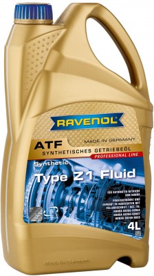 Масло трансмиссионное ATF Type Z1 Fluid для АКПП 4л RAVENOL 1211109-004 RAVENOL