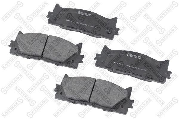 колодки дисковые передние! с антискр. пл.\ Toyota Camry 2.4/3.5 V6 07> 000-579B-SX STELLOX