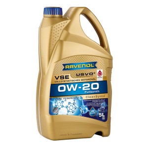 Моторное масло RAVENOL VSE 0W-20 5л (111111200501999) 4014835862098 4014835862098 RAVENOL