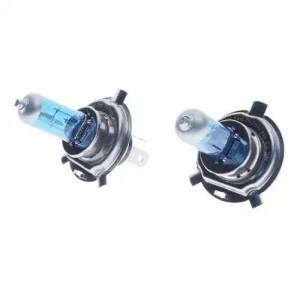 Лампа 24V H4 75/70W P43t-38 бокс (2шт.) Blue White MEGAPOWER 37033025 MEGA POWER