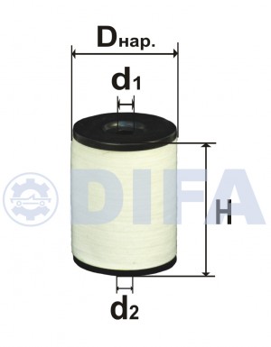 Фильтр топливный DIFA 6305.1P DIFA63051P DIFA