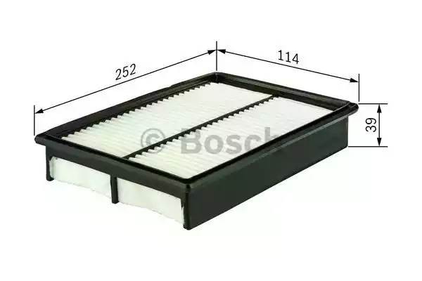 фильтр воздушный!\ KIA Picanto 1.0/1.1 04> F 026 400 060 BOSCH