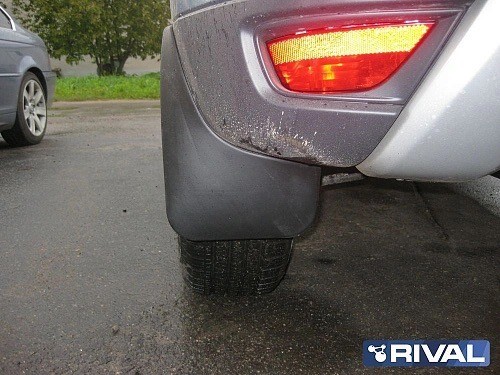 брызговики задние! термоэластопласт\ Renault Duster I 15> 24701002 RIVAL