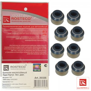 Маслоотражатели для а/м Lada Largus, Renault Logan (8 кл.) Rosteco (8 шт.) 20335 ROSTECO