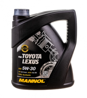 Масло моторное синтетическое 7709 for Toyota Lexus 5W30 SN, A5/B5 4л 1197 MANNOL