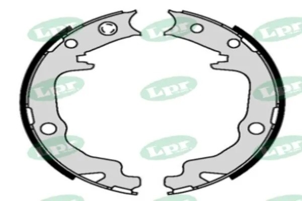 Комплект тормозных колодок 09540 09540 LPR