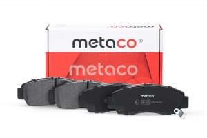 Колодки тормозные передние к-кт 3000038 3000038 METACO