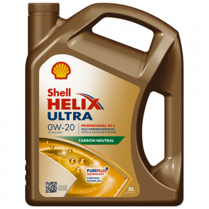 Моторное масло SHELL HELIX ULTRA Professional AV-L 0W-20 5л 550068492 550068492 SHELL