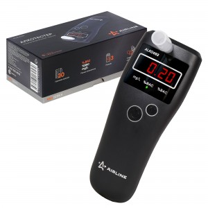 Алкотестер цифровой до 1.99 промилле LCD дисплей, звуковой сигнализатор AIRLINE ALKO003 AIRLINE