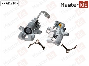 Суппорт тормозной задний правый Honda JAZZ II (GD_, GE3, GE2) 2001-2008, JAZZ II 77AK2107 MASTER KIT
