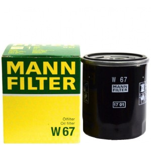 Фильтр масляный W67 Mann-Filter W67 MANN FILTER