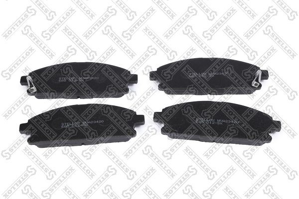 674 12=572466B !колодки дисковые п.\ Nissan Patfinder/X-Trail 97>/Infiniti 89-01 685-012-SX STELLOX