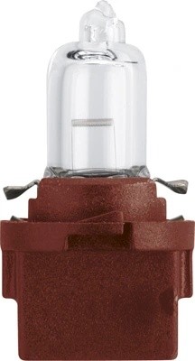 Лампа 12V 3W BAX10d коричневый патрон PHILIPS 12614CP PHILIPS