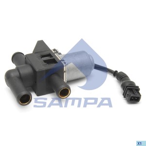 Кран печки электрический Actros/Axor 942.899 chassis K233258 -- 091341 SAMPA