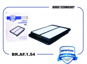 Фильтр воздушный BR.AF.1.54 16546-4BA1A NISSAN Qashqai II J11E 115 л.с. Бензин,  BR.AF.1.54 BRAVE