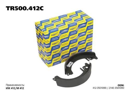 Колодки тормозные М-2140 задние (4шт.) TRANSMASTER TR500412C TRANSMASTER